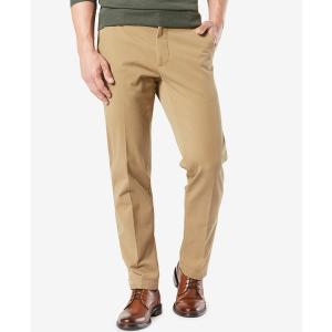 ドッカーズ カジュアルパンツ ボトムス メンズ Men's Workday Smart 360 Flex Straight Fit Khaki Stretch Pants British Khaki｜asty-shop2