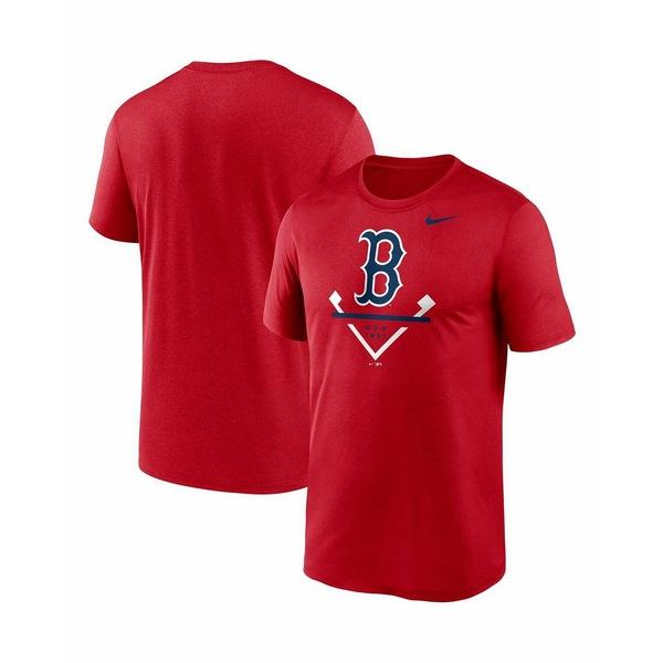 ナイキ Tシャツ トップス レディース Men&apos;s Red Boston Red Sox Big a...