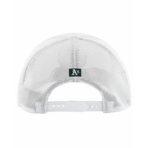 ４７ブランド 帽子 アクセサリー レディース Men's White Oakland Athletics Fairway Trucker Adjustable Hat White｜asty-shop2