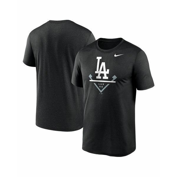 ナイキ Tシャツ トップス レディース Men&apos;s Black Los Angeles Dodger...