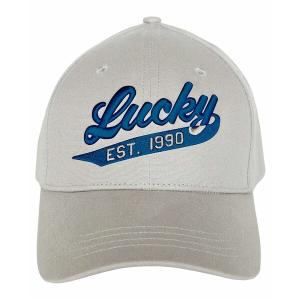 ラッキーブランド 帽子 アクセサリー レディース Lucky 1990 Embroidered Dad Hat Light Gray｜asty-shop2