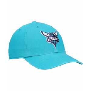 ４７ブランド 帽子 アクセサリー レディース Men's Teal Charlotte Hornets Team Franchise Fitted Hat Teal｜asty-shop2
