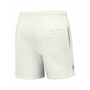 ステイプル カジュアルパンツ ボトムス レディース Men's NBA x Cream Golden State Warriors Heavyweight Fleece Shorts Cream｜asty-shop2