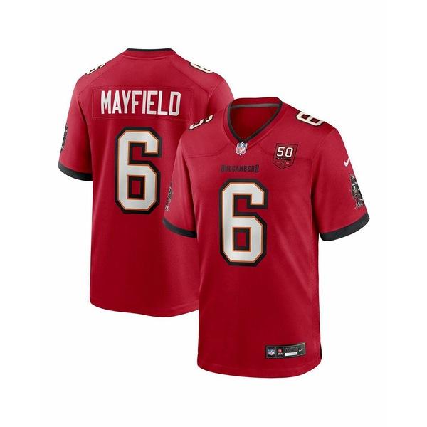ナイキ シャツ トップス メンズ Men&apos;s Baker Mayfield Red Tampa Ba...