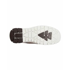 ディアースタッグス スニーカー シューズ メンズ Men's NoSoX Betts Flexible Sole Bungee Lace Slip-On Oxford Hybrid Casual Sneaker Shoes Black/Brown｜asty-shop2