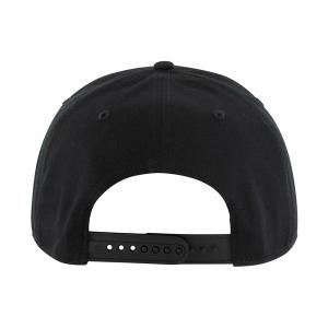 ４７ブランド 帽子 アクセサリー レディース Men's Black Chicago Bulls Ring Tone Hitch Snapback Hat Black｜asty-shop2