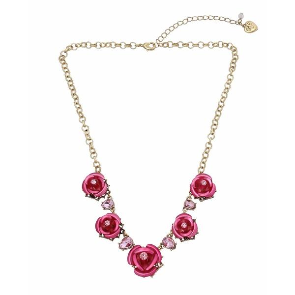 ベッツィジョンソン ネックレス・チョーカー アクセサリー メンズ Rose Bib Necklace...