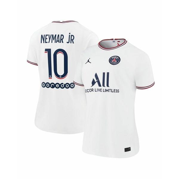 ジョーダン Tシャツ レディース Women&apos;s Neymar Jr. White Paris Sa...