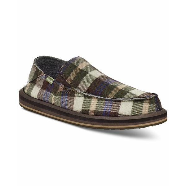 サヌーク サンダル シューズ メンズ Men&apos;s Sidewalk Surfer ST Plaid ...