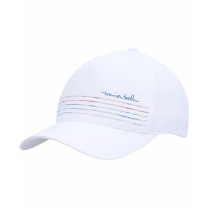 トラビス・マシュー 帽子 アクセサリー メンズ Men's White Crystal Blue Snapback Hat White｜asty-shop2