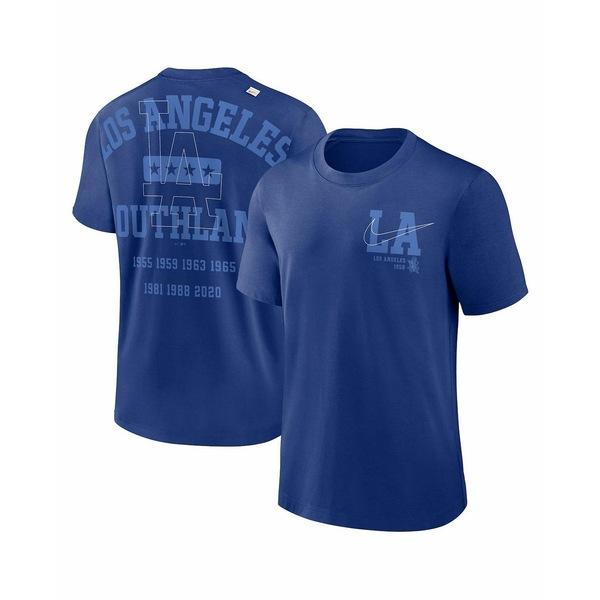 ナイキ Tシャツ トップス レディース Men&apos;s Royal Los Angeles Dodger...