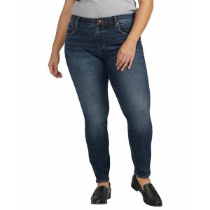 ジャグ デニムパンツ ボトムス メンズ Plus Size Maya Mid Rise Skinny Leg Jeans Night Flight Blue｜asty-shop2