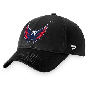 ファナティクス 帽子 メンズ Washington Capitals Fanatics Core Adjustable Hat Black｜asty-shop2