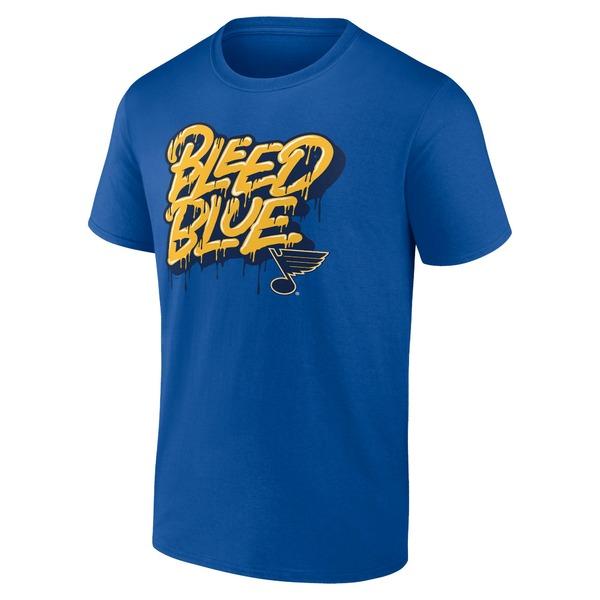 ファナティクス Tシャツ メンズ St. Louis Blues Fanatics Branded ...