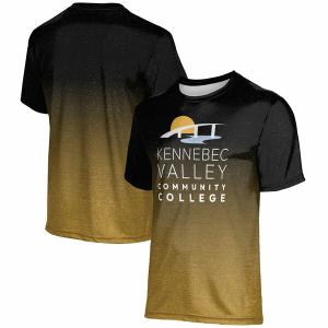 プロスフィア Tシャツ メンズ Kennebec Valley Community College ProSphere  TShirt Black｜asty-shop2