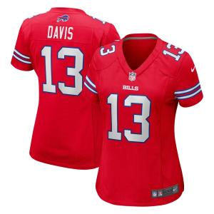 ナイキ ユニフォーム レディース Gabe Davis Buffalo Bills Nike Women's Player Jersey Red｜asty-shop2