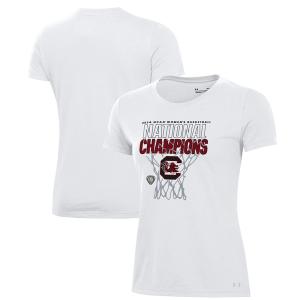 アンダーアーマー Tシャツ レディース Under Armour トップス Shirt???White｜asty-shop2