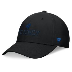 ファナティクス 帽子 メンズ FC Cincinnati Fanatics Stealth Flex Hat Black｜asty-shop2