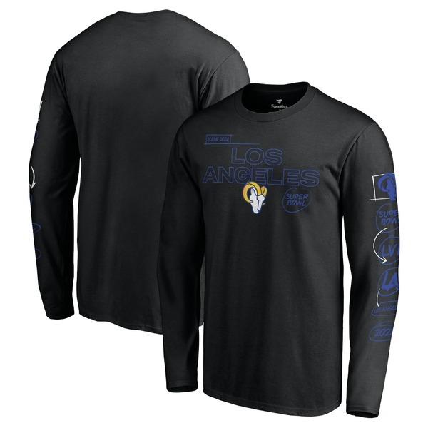 ファナティクス Tシャツ トップス メンズ Los Angeles Rams Fanatics Br...