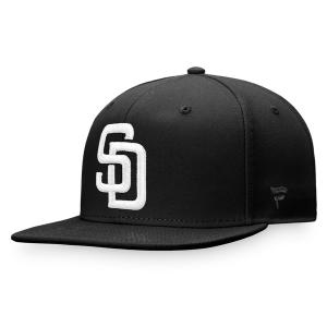 ファナティクス 帽子 メンズ San Diego Padres Fanatics Snapback Hat Black｜asty-shop2