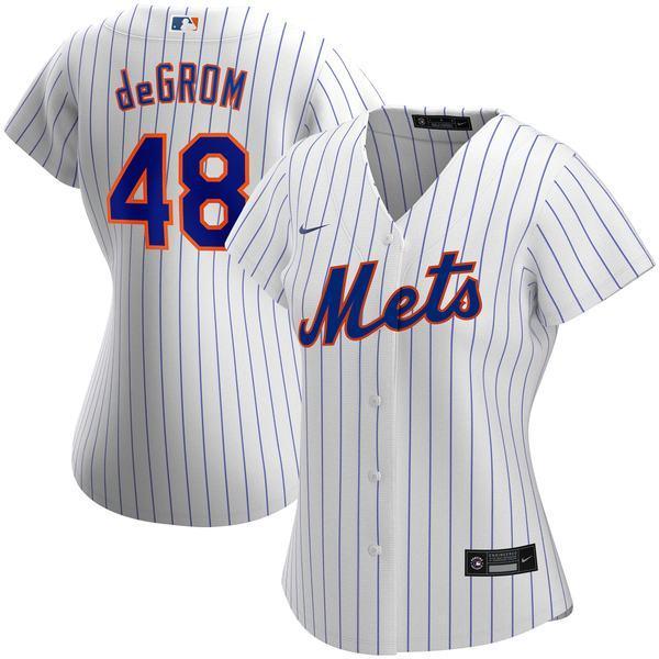 ナイキ ユニフォーム トップス レディース Jacob deGrom New York Mets N...