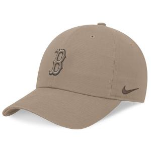 ナイキ 帽子 メンズ Boston Red Sox Nike Statement Club Adjustable Hat Khaki｜asty-shop2