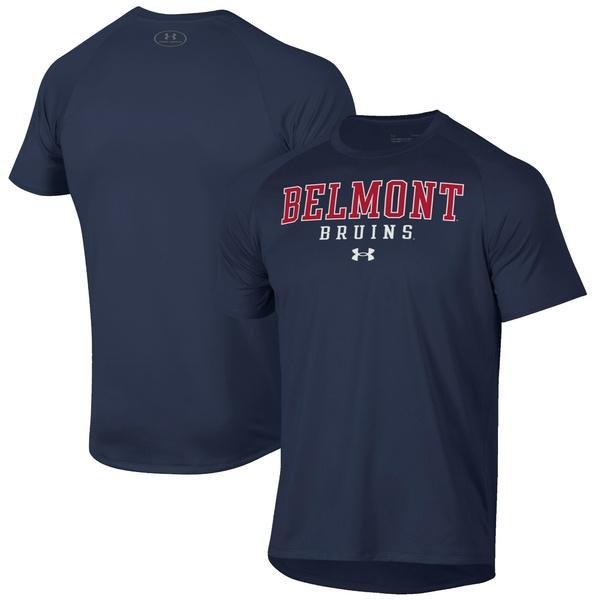 アンダーアーマー Tシャツ メンズ Belmont Bruins Under Armour Tech...