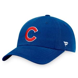 ファナティクス 帽子 メンズ Chicago Cubs Fanatics Core Adjustable Hat Royal｜asty-shop2