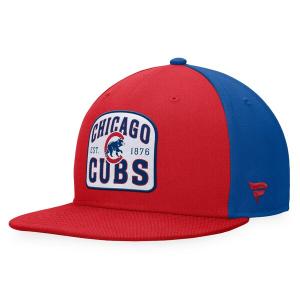 ファナティクス 帽子 メンズ Chicago Cubs Fanatics Cycle Snapback Hat Red/Royal｜asty-shop2