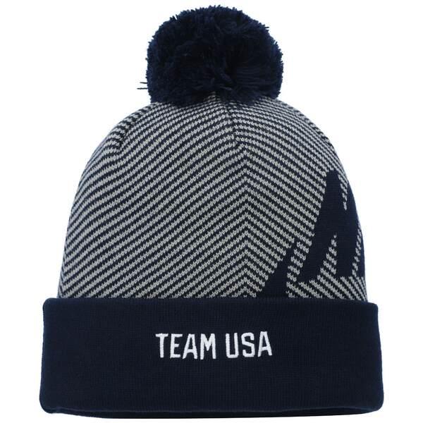 ナイキ 帽子 メンズ Team USA Nike Futura Cuffed Knit Hat wi...