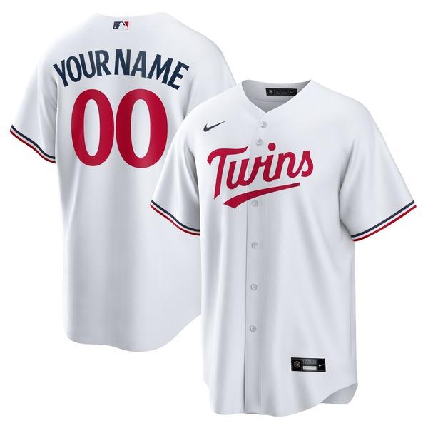 ナイキ ユニフォーム メンズ Minnesota Twins Nike Home Replica C...