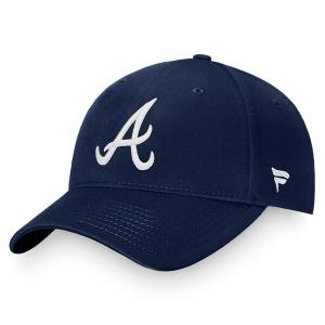 ファナティクス 帽子 メンズ Atlanta Braves Fanatics Core Adjustable Hat Navy｜asty-shop2