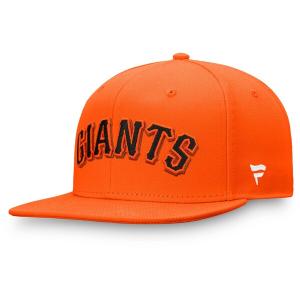 ファナティクス 帽子 メンズ San Francisco Giants Fanatics Team Core Fitted Hat Orange｜asty-shop2