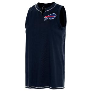 アンティグア Tシャツ トップス レディース Buffalo Bills Antigua Women's Establishment Tank Top Navy