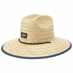 ビラボン 帽子 メンズ Billabong Stealth Tides Print Straw Lifeguard Hat Natural｜asty-shop2