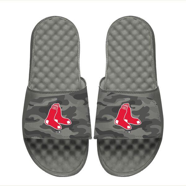 アイスライド サンダル メンズ Boston Red Sox ISlide Camo Slide S...