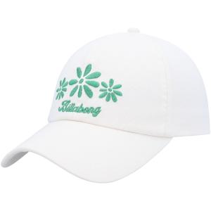 ビラボン 帽子 アクセサリー レディース Billabong Women's Dad Cap Adjustable Hat White｜asty-shop2