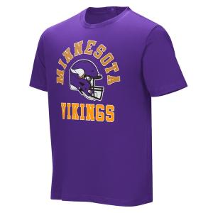 NFL Tシャツ メンズ Minnesota Vikings Field Goal Assisted TShirt Purple