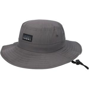 オニール 帽子 メンズ O'Neill Logo Wetlands Bucket Hat Gray｜asty-shop2