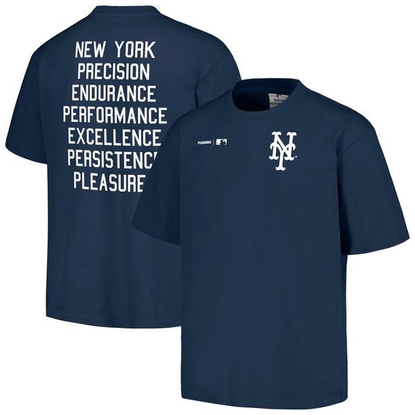 プレジャーズ Tシャツ トップス メンズ New York Mets PLEASURES Preci...