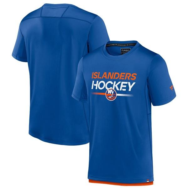 ファナティクス Tシャツ トップス メンズ New York Islanders Fanatics ...