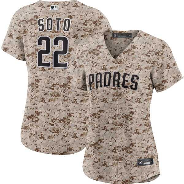 ナイキ ユニフォーム トップス レディース Juan Soto San Diego Padres N...