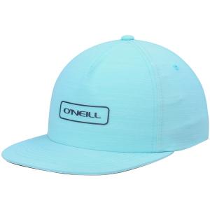 オニール 帽子 メンズ O'Neill Solid Hybrid Snapback Hat Aqua｜asty-shop2