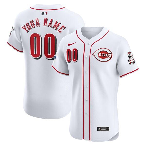 ナイキ ユニフォーム メンズ Cincinnati Reds Nike Home Elite Cus...