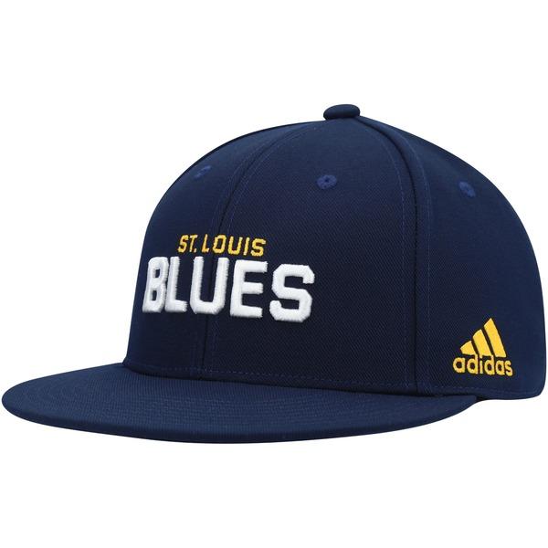 アディダス 帽子 メンズ St. Louis Blues adidas Snapback Hat N...