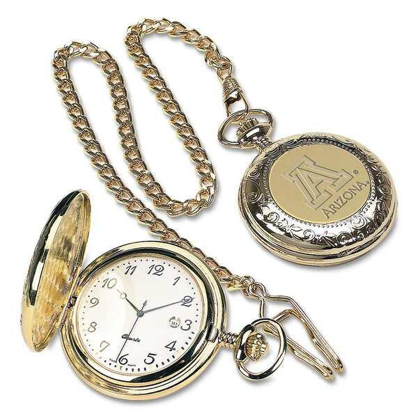 ジャーディン 腕時計 メンズ Arizona Wildcats Pocket Watch Gold