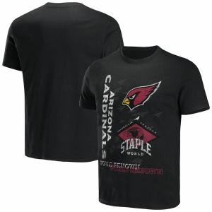 ステイプル Tシャツ トップス メンズ Arizona Cardinals NFL x Staple World Renowned TShirt Black｜asty-shop2