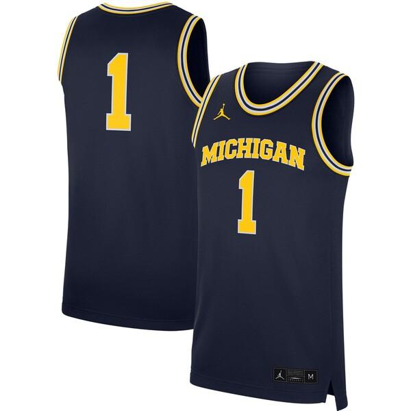 ジョーダン ユニフォーム トップス メンズ Michigan Wolverines Jordan B...