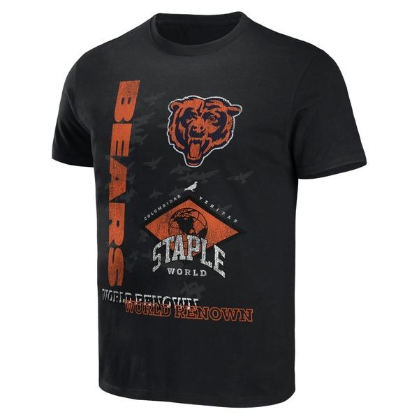 ステイプル Tシャツ メンズ Chicago Bears NFL x Staple World Re...