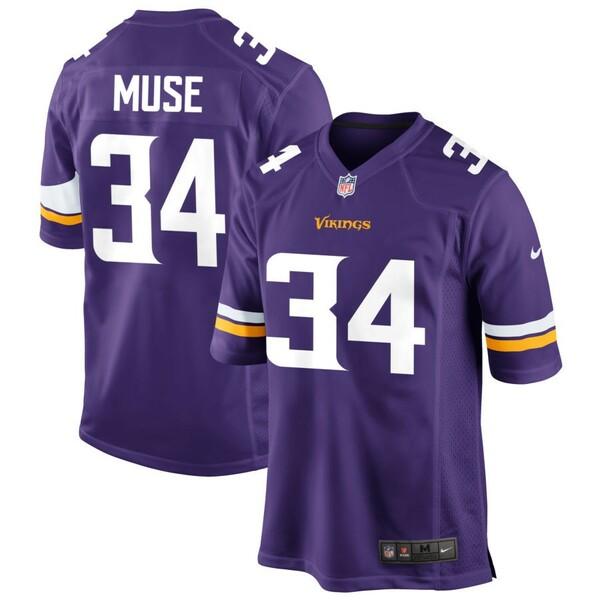 ナイキ ユニフォーム トップス メンズ Minnesota Vikings Nike Custom ...
